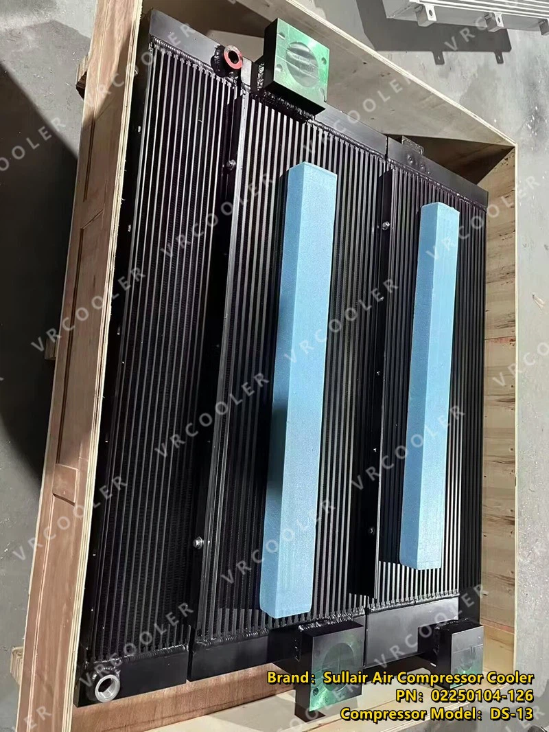 Sullair 02250104-126 CLR Air Cooler For DS-13 Air Compressor Sullair 02250104-126 CLR Air Cooler For DS-13 Air Compressor